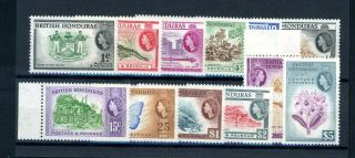British Honduras 1953 Definitive Set (12) Sg 179/90 Unmounted (bo099)