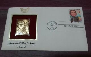 1990 First Day Issue Stamp " Collector Gold " Wizard Of Oz - Dorothy
