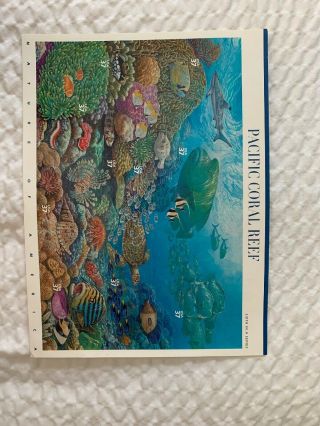 2004 37c Pacific Coral Reef,  Sheet Of 10 Scott 3831 F/vf Nh