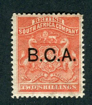 Nyasaland/british Central Africa B.  C.  A.  1891.  2s Vermilion.  Mh.  Sg 8.