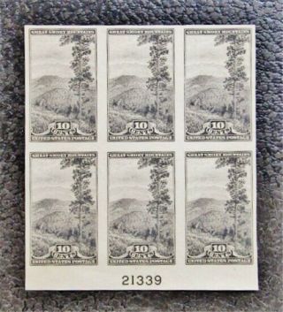 Nystamps Us Plate Block Stamp 765 H Ngai P Block Of 6 $50