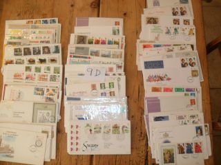 First Day Covers Mixture Of 100 (lot 9d)