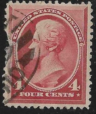Xss021 Scott 215 Us Stamp 1888 4c Jackson