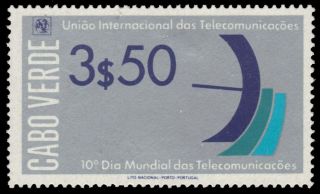 Cape Verde 389 (mi394) - World Telecommunications Day (pa57721)