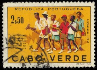 Cape Verde 307 (mi310) - C.  C.  T.  A.  10th Anniversary " School Children " (pa57646)