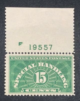 Travelstamps: U.  S.  Stamps Scott Qe2 Mnh 1925 - 1929 Special Handling 15c