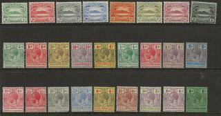 British Solomon Islands Sel.  Of 1908/31 Between Sg 8 & Sg 48 Good/fine