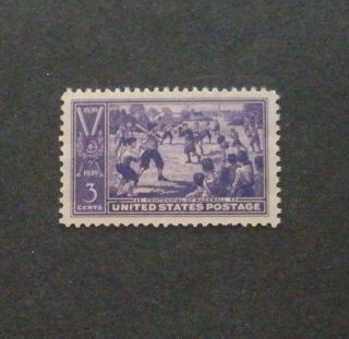 Us Postage Stamps Og Nh Scott 855 Baseball Centennial Xf Single