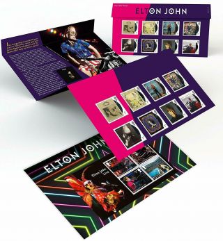 Gb 2019 Royal Mail Stamp Elton John Presentation Pack - Pack 575