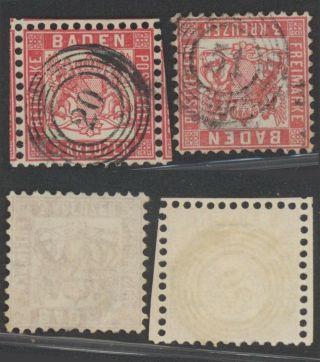 Germany Baden - Stamps 36137/39