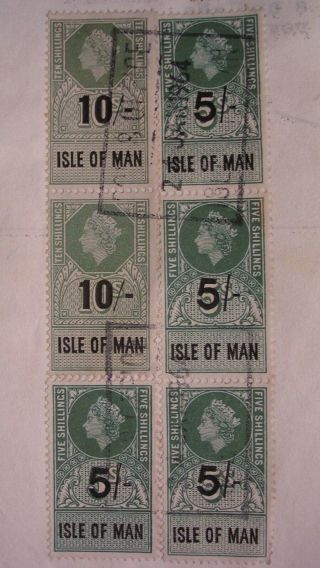 Isle Of Man Revenue Stamps