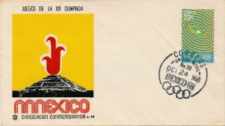 1968 Olympic Games Mexico City,  Cover.