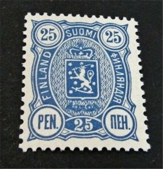 Nystamps Finland Stamp 42a Og H $78