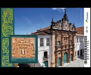 Baroque Style Church 2017 Brasil Architecture архитектура Gold Metallic Paints