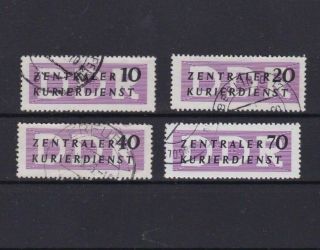 Germany Early Courier Label Stamps R3778