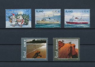 Lk69244 Aland Landscapes Boats Sailing Christmas Mnh