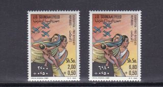 Somalia Stamps Sc B59 - B60 Mh Cv$5