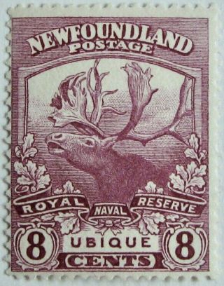 Newfoundland 121: Fine Mh 8 - Cents Trail Of The Caribou Issue