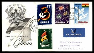 Mayfairstamps Ghana 1960 Art Craft Accra To 2 Shilling First Day Cover Wwb83169