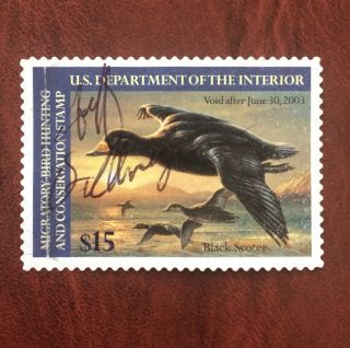 Vintage Us Duck Hunting Stamp,  69