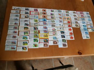 Huge 86 Different (pictorial Only) G.  B Post And Go Labels (stamps) On Paper.