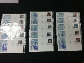 Treasure Coast Tcstamps 30 Celebrating Century 90s Fdc First Day Issue Covers 47