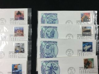TREASURE COAST TCStamps 30 Celebrating Century 90s FDC First Day Issue Covers 47 5