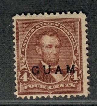 Us Poss Guam Sc 4 M/h/f - Vf,  Cv.  $125