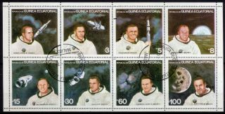 Equatorial Guinea 1978 - Bloc American Astronauts Mnh