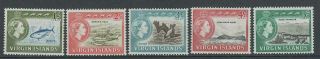 Virgin Islands 1964 Set Of 15 Stamps,  Never Hinged,  Cat.  Value Ca.  $65