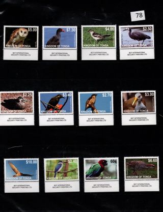 // Tonga - Mnh - Nature - Birds - Owls - Parrot - Ducks