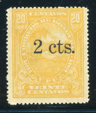 Honduras Mh Specialized: Scott 144 2c/20c Honduran Scene Schg (1913) Cv$7,