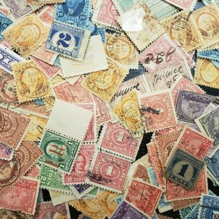 375,  Large U.  S.  Revenue Stamp Lot,  from an Estate.  in U.  S.  (E22) 5
