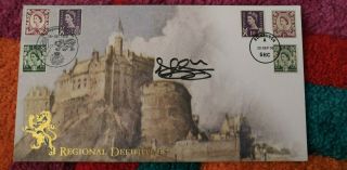 2008 Buckingham First Day Cover Scotland Definitives Bc3 Fdc Signed Alex Mcleish
