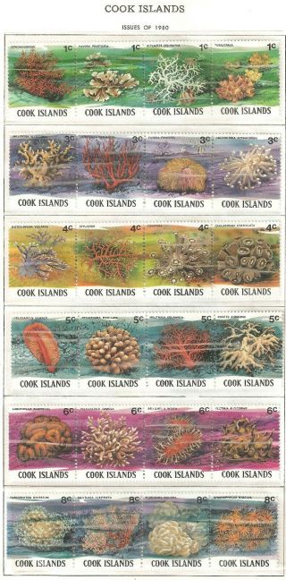 Cook Islands Scott 564 - 586 In Mnh
