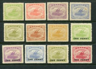 Papua 1911 - 17 Mh To 1 Shilling 12 Stamps