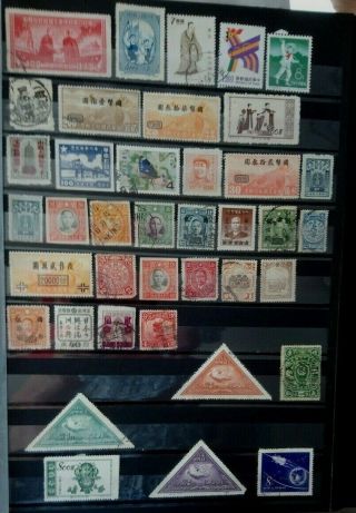 CHINA EARLY TO MODERN SELECTION OF STAMPS / LOT 5 4