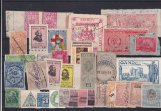Wonderful Selection Of World Revenue And Fiscal Stamps Ref 31750