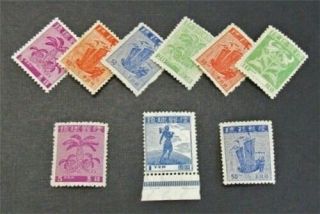 Nystamps Japan Ryukyu Islands Stamp 1//7 1a//6a Og H/nh $31