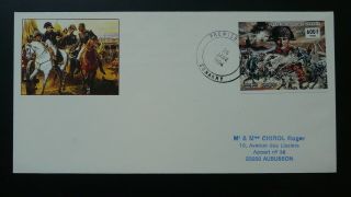Napoleon Battle Of Austerlitz Horse Fdc Guinea 1994