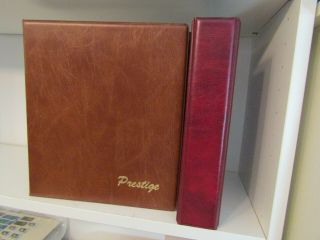 Luxury Prestige Stamp Albums - With 50 Pages For Each