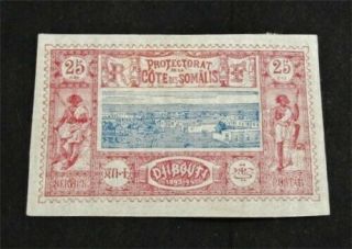 Nystamps French Somali Coast Stamp 13 Og H $33