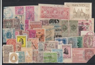 Great Selection Of World Fiscal And Revenue Stamps Ref 31754