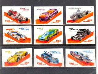 2018 Hot Wheels Stamps
