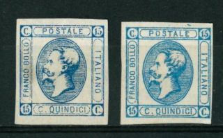 Italy Old Stamps 1863 - King Victor Emmanuel Ii - Drawing -