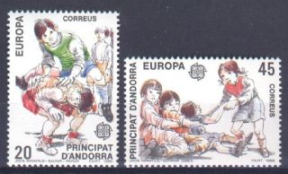 Spanish Andorra,  Europa Cept 1989,  Children 