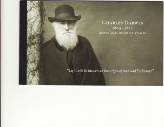 Gb Prestige Stamp Booklet - 2009 Birth Bicentenary Of Charles Darwin