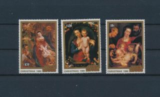 Gx03306 Cook Islands 1986 Madonna & Child Paintings Fine Lot Mnh
