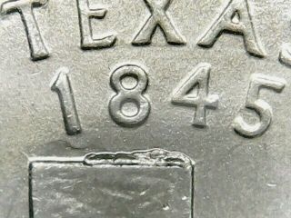 2004 P Quarter Error Texas Top Of State And Die Chip Error