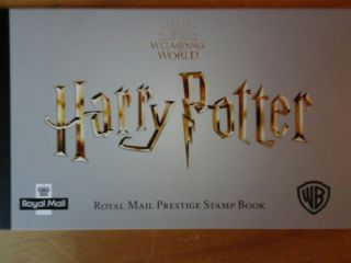 2018 Harry Potter Wizarding World Prestige Stamp Booklet Dy27 Mnh